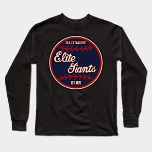 Baltimore Elite Giants Baseball Team Long Sleeve T-Shirt